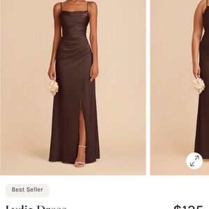Sophisticated Brown Maxi Dress